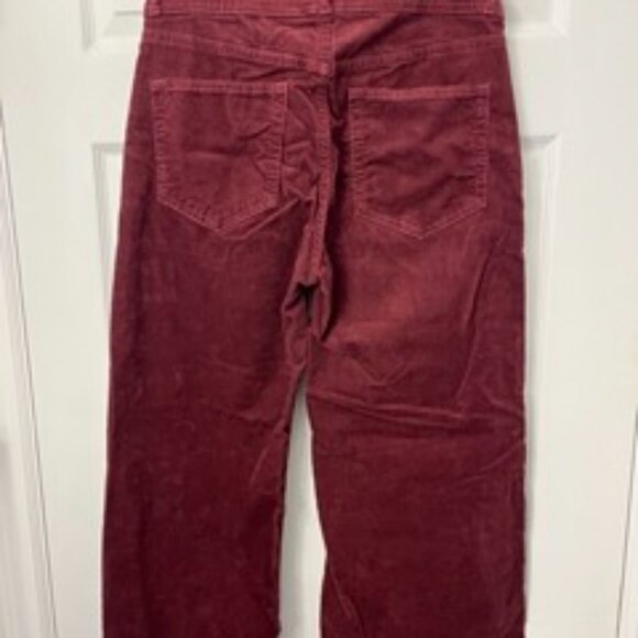 High Rise Corduroy Stride Wide-Leg Pants - Picture 5 of 6